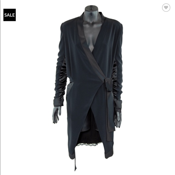 Denis Gagnon Short Kimono Dress, size M, color - purple and red - Picture 2 of 9